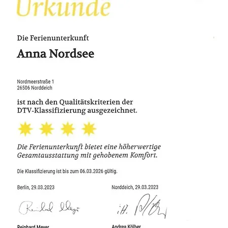 Anna-nordsee شقة